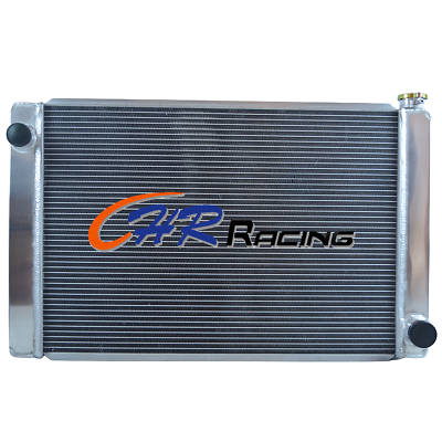 #ad 3 Row 26quot; Core Aluminum Radiator For Universal Chevy Config Crossflow Manual $150.00
