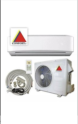 #ad 18000 BTU System Ductless Air ConditionerHeat Pump Mini split 220V 1.5Ton w kit $650.00