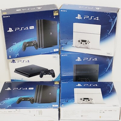 #ad PS4 PlayStation 4 Sony Original Slim Pro 500GB 1TB 2TB Console Used Express Ship $159.90