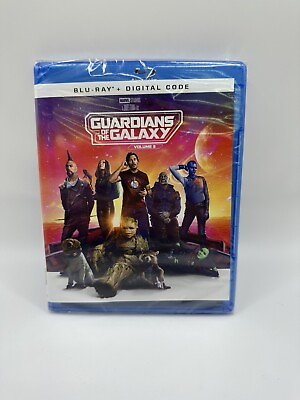 #ad Guardians of the Galaxy Vol. 3 Blu RayDigital 2023 NEW SEALED $15.99