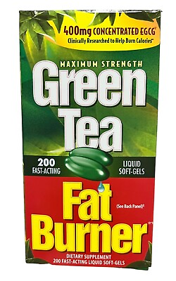 #ad #ad Applied Nutrition Green Tea Fat Burner 400mg Weight Loss Pills 200 Softgels $22.97