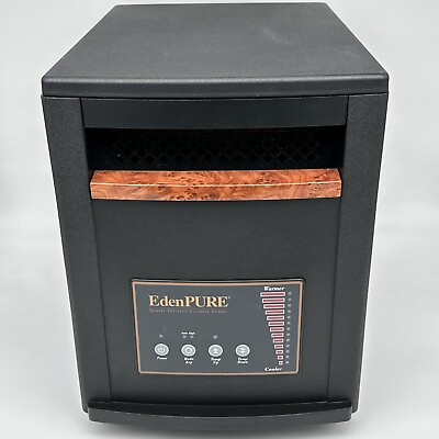 #ad EdenPURE Gen3 Quartz Infrared Portable Heater Tested Working No Remote $80.00