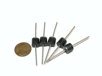 #ad 5 Pieces Switching Schottky Rectifier Diode 400v 6a 12v 5v 6 amp axial 1kv B13 $8.49