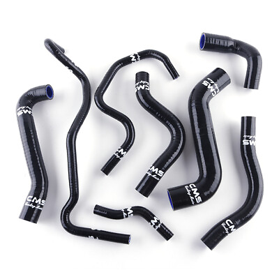 #ad For Audi TT 1.8 t 225HP Warm Wind Pipe Silicone Coolant Water Hoses Kit Black $88.99