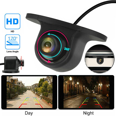 #ad Car Rear View Reverse Camera Parking Backup Cam HD Night Vision Waterproof 170° $12.79