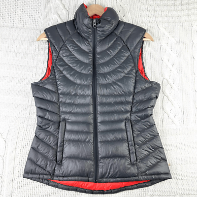 #ad Women’s Goose Down Puffer Vest Full Zip Size Small $24.99