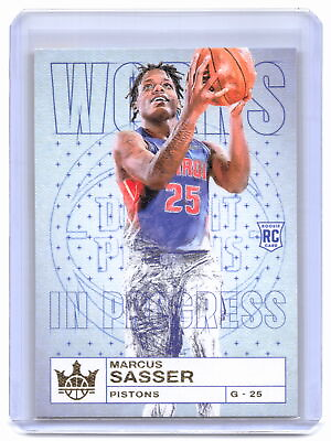 #ad 2023 24 Panini Court Kings #27 Marcus Sasser Works in Progress 1A $3.50