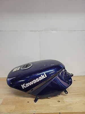 #ad Kawasaki Motorcycle blue gas petrol fuel tank USED Ex500D 03 51082 5309 C6 $225.00