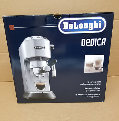 #ad DeLonghi EC680M Dedica Deluxe Espresso Coffee Maker Machine Stainless Steel $209.00