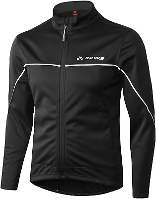 #ad INBIKE Winter Men#x27;s Windproof Thermal Cycling Running Jacket $90.98