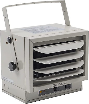 #ad Comfort Zone Heater Garage Shop Utility Industrial Use 5000W 17000BTU 208 240V $181.17
