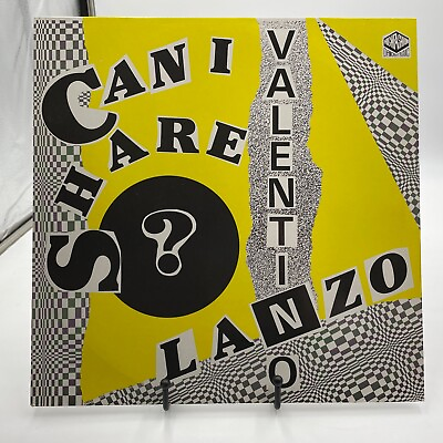 #ad Valentino amp; Lanzo – Can I Share Import 12quot; Single High Fashion Music 1991 ExCo $8.96