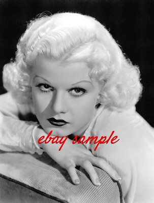 #ad JEAN HARLOW CLOSE UP PUBLICITY PHOTO Hollywood 1930#x27;s Movie Star Actress $7.99