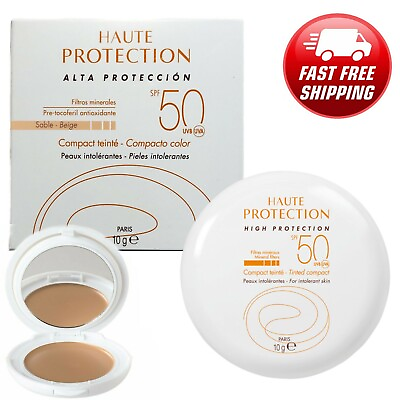 #ad AVENE HIGH PROTECTION TINTED COMPACT SPF 50 SAND SABLE BEIGE 10g Exp 10 2026 $28.89