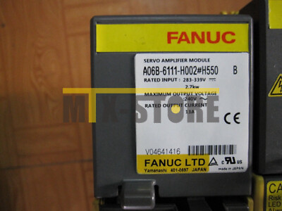 #ad 1PCS New Fanuc A06B 6111 H002#H550 Servo Amplifier Fast Ship $1861.38