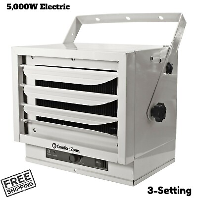 #ad Industrial Ceiling Mount Heater 5000 Watts 240V Garage Electric 3 Setting $295.86