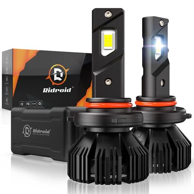 #ad 2X RIDROID 9005 HB3 LED Headlight Bulb HIGH BEAM Super Bright 24000LM CANBUS FRE $22.99