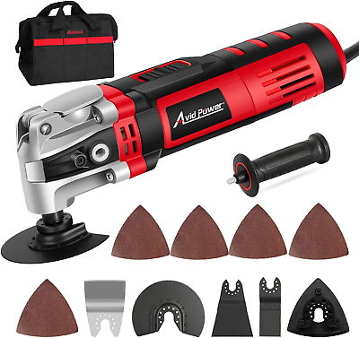 #ad 3.5 Amp Oscillating Multi Tool with 4.5° Oscillation Angle 6 Variable Speeds $75.99