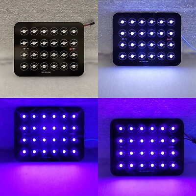 #ad 24W UV Purple 365nm 395nm 420nm 440nm LED PCB F DIY Lamp Spot Light Bulb Curing $17.99