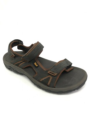 #ad Teva Men#x27;s Katavi 2 Black Olive Suede Hiking Sandals 1019192 $59.99