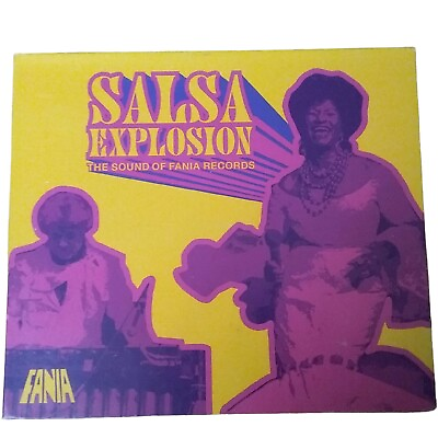 #ad Salsa Explosion CD The Sound Of Fania Records 2007 Starbucks Promotional $9.99