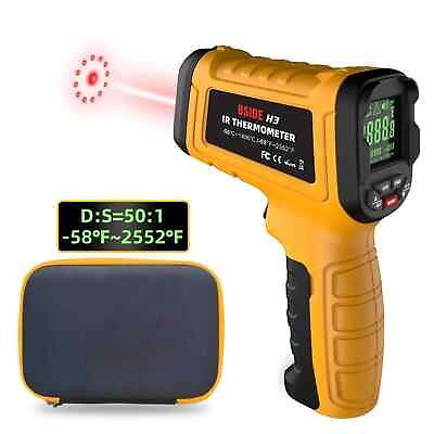 #ad NEW Infrared Thermometer Professional 50 1400C Digital IR LCD Temperature AU $22.43