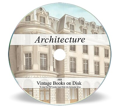#ad Rare Period Architecture Books on DVD House Building Construction amp; Design 88 GBP 4.65