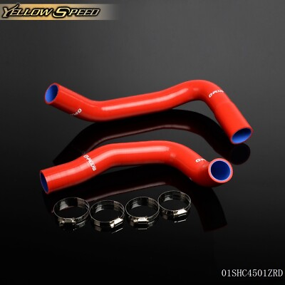 #ad Fit For 71 88 Chevy Small Block Camaro SBC Silicone Radiator Coolant Hose Kit $26.99