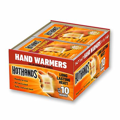 #ad HOTHANDS HAND WARMER VALUE PACK 10 PAIRS PER PACK 10 HOUR $17.46