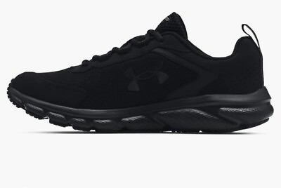 #ad Under Armour Men#x27;s Charged Assert 9 Running Shoes Black Black Size US 9 $44.95