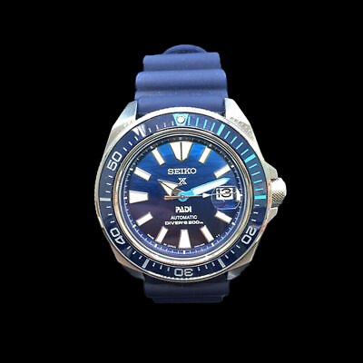#ad Seiko Prospex Automatic Save Ocean Watch 4R35 03W0 43mm Blue Dial JP 007 6109745 $290.00