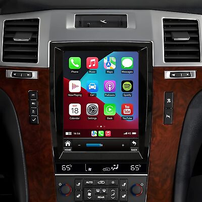 #ad Android 13 For 2007 2014 Cadillac Escalade Car Radio Apple Carplay BT GPS $179.99