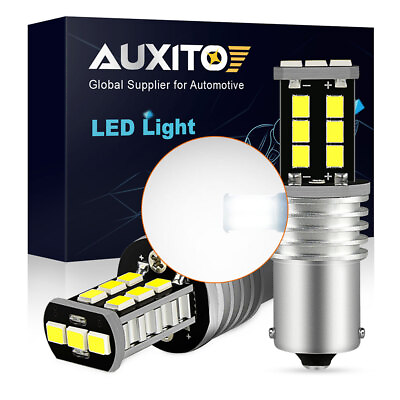 #ad 1156 7506 LED Daytime Running DRL Light Lamps 6000K Cool White Super Bright EXD $10.44