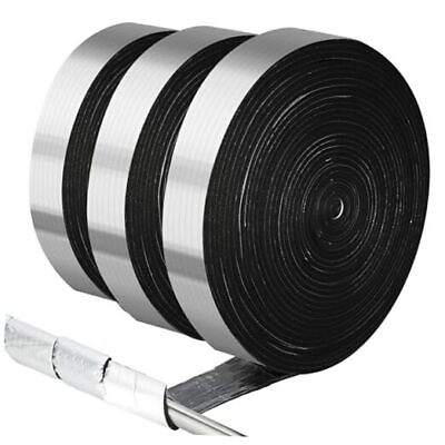 #ad Roll Pipe Insulation Wrap Tape 2#x27;#x27; Wide 50 ft Outdoor Fiberglass Insulation 1 $31.71