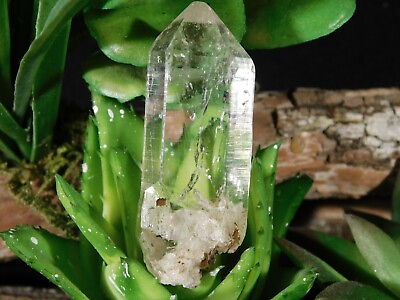#ad VERY Translucent Lemurian KULLU Quartz Crystal From India 23.9gr $29.99