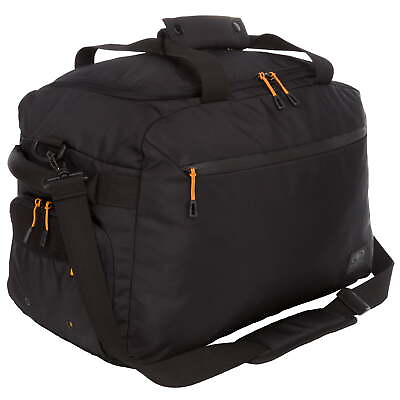#ad 52.5 Liter Black Deluxe Sports Duffel Bag Unisex Polyester $24.97