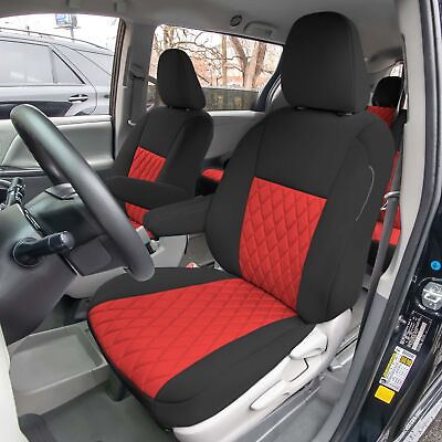 #ad Waterproof Neoprene Custom Fit Seat Covers for 2011 20 Toyota Sienna Front Set $152.99