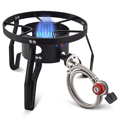 #ad Portable 37000BTU. Propane Burner Gas Stove For Outdoor Cook Camping Stove $56.99