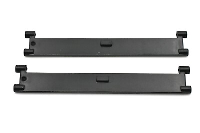 #ad TCM BRICKS Black Garage Roller Door End Section with Handle X2 Compatible Parts $12.99