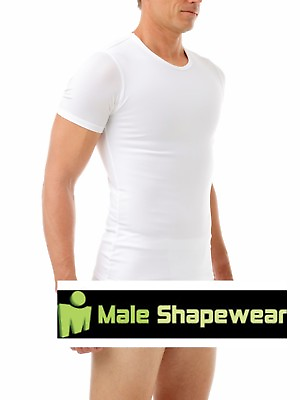 #ad Mens Microfiber Concealer Compression Crew Neck T Shirt MADE IN THE USA BY UW $44.99