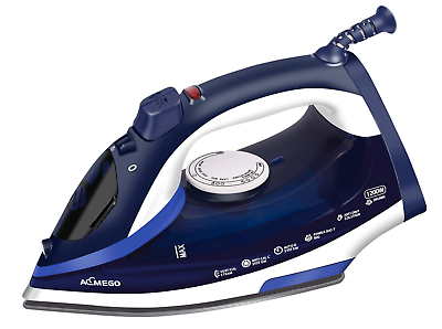 #ad Professional Grade 1200W Steam Iron Travel Clothes with Rapid Even Heat Curtains $25.99