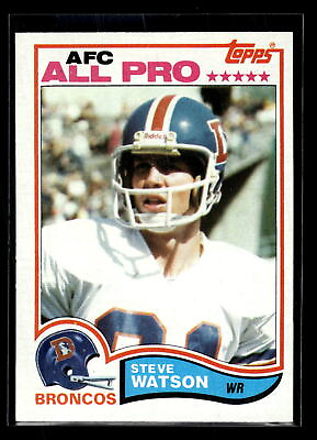 #ad 1982 Topps #90 Steve Watson Rookie quot;Set Breakquot; Mint All Pro Denver Broncos $1.99