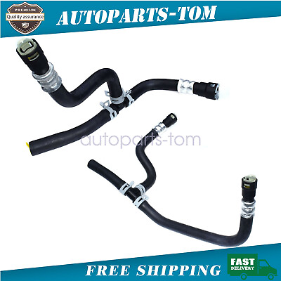 #ad Heater Hose Set For 2007 2017 Buick Enclave Chevrolet Traverse GMC Acadia 3.6L $31.59