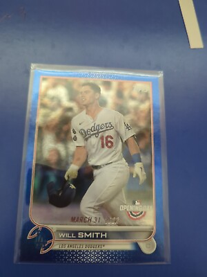 #ad 2022 Topps Opening Day #205 Will Smith Blue Foil Opening Day Edition SP Dodgers C $10.00