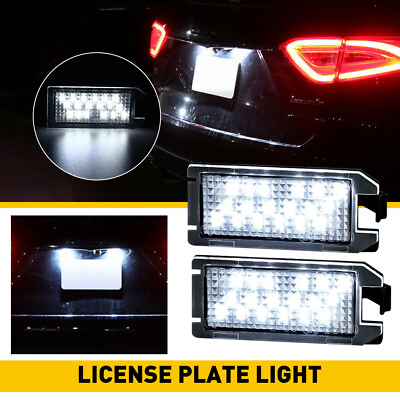 #ad AUXITO License Plate Light 18LED For 13 19 Fiat 500 19 21 Jeep Grand Cherokee 2X $12.99