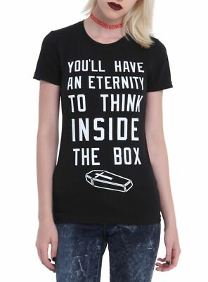 #ad Black Matter Juniors You#x27;ll Have An Eternity Inside The Box Shirt New XS S XL $7.99