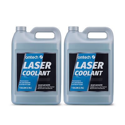 #ad OMTech CO2 Laser Prediluted Antifreeze Coolant for Laser Engraver1 gal 2 Pack $56.59