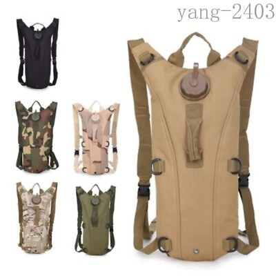 #ad Outdoor 3L Drinking Water Bag Camping Cycling Tactical BackPack WaterBladder $20.55