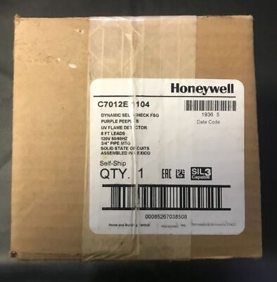 #ad C7012E1104 Honeywell burner detector Brand New FedEx or DHL $3180.00