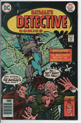 #ad Detective Comics #465 Nov. 1976 Batman FN C $17.99